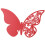 Κάρτες Θέσης με Ονόματα Τραπεζιού, Κεντρικά Διακοσμητικά Πεταλούδας με Κοίλο 5
