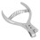 Stainless Steel Pattern Notcher, Pattern Marking Tool with Spring Labor-Saving Mechanism and Precise Cutting Performance, Garment Pattern Notcher for 3