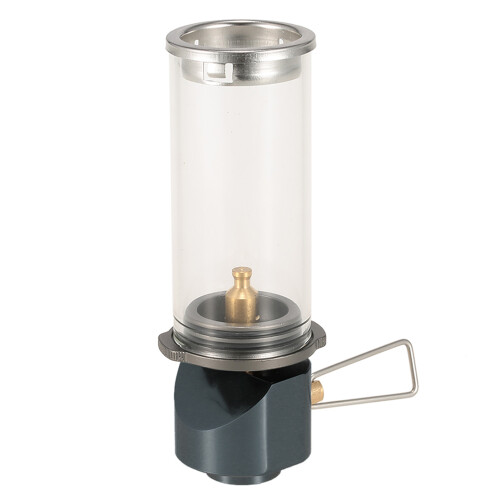 Kompakte Außen-Butangaslampe - Silber, 39x34x100mm 2