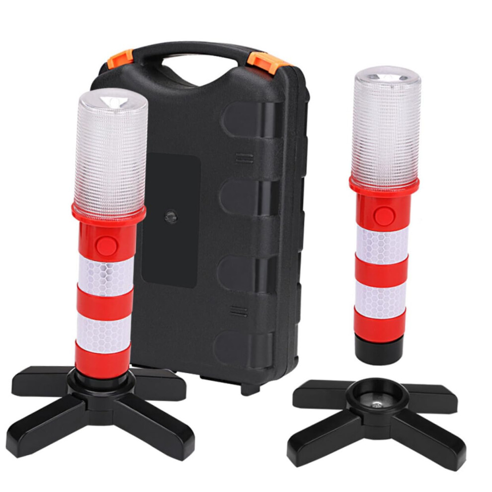 Detachable Led Safety Strobe With Magnetic Base Emergency Work Roadside Assistance Camping Light 9187378497883