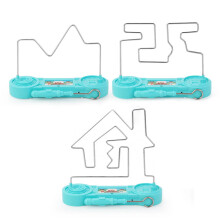 Puzzle Elektrisches Labyrinth-Spielset – Spaßiges Wissenschaftsspielzeug für Kinder & Erwachsene, Orange/Blau