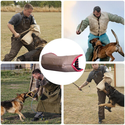 Dog Bite Sleeve for German Shepherd Training with Durable Composite Fabric and Safe Buffer Protection 2