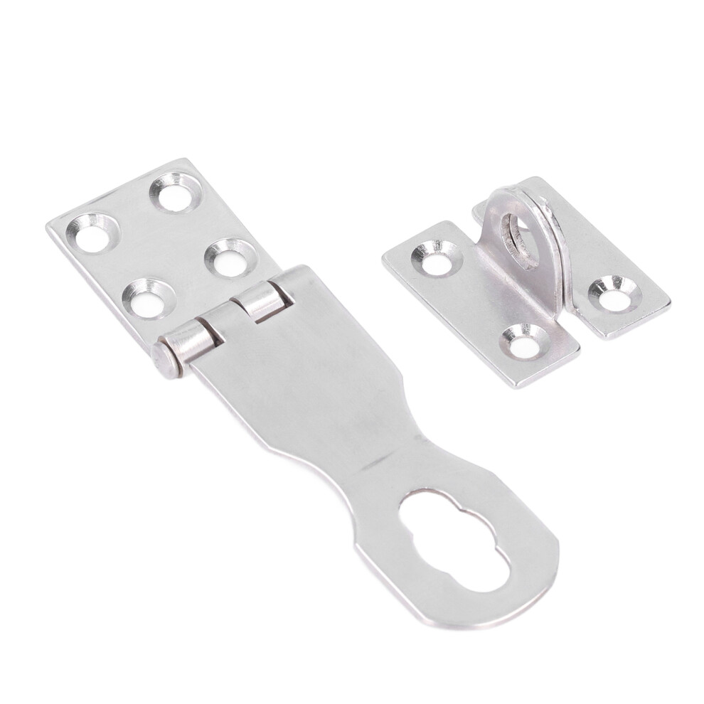 Corrosion-Resistant 316 Stainless Steel Foldable Hasp Lock Zyn0201 7631376617269