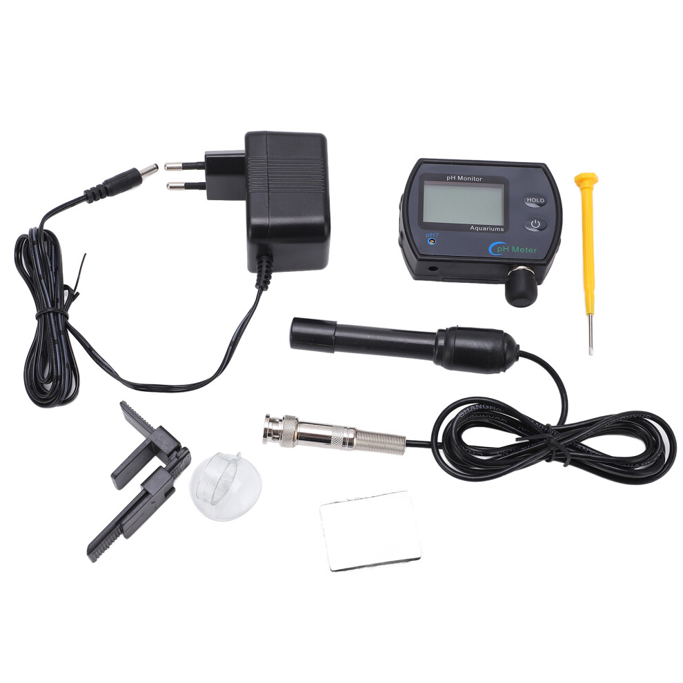 Replaceable Bnc Ph Electrode Water Quality Tester With Automatic Temperature Compensation 2 In 1 Combo Dual Display Backlight Function Precise 9138057054316