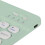 Wireless Bluetooth Keyboard for IOS/Android/Windows, Green, 150mAh 7
