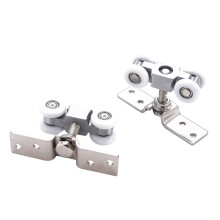 Sliding Door Track for Glass Doors, Silent Rail with Guide, Noise Reduction, Easy Installation