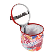 Decorative Wool Storage Bag Knitting Yarn Organizer Oxford Cotton Case Sewing Bag For Yarn Carrying Case
