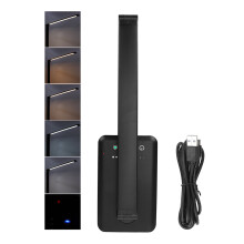 Desk Lamp with Touch Control & Wireless Charging, USB Charging Port for Home Office, Dimmable Reading Light with 5 Gears Adjustable Brightness & Eye
