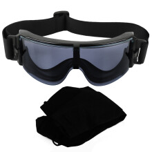 Versatile Protective Eyewear, Anti Fog Lenses Seal Eye Protection, High Definition Vision for Outdoor Adventures, Polycarbonate Frame, Adjustable Stra