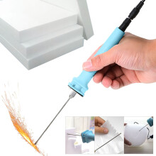 Cortador de espuma com fio quente para corte de isopor, máquina de corte de espuma elétrica com aquecimento rápido e cabo antiderrapante,