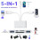 Memory Card Reader for iPhone iPad Android, MFi Certified High-Speed Transfer USB C SD TF Adapter, Dual Connector Multi Memory Card Reader with 2