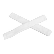 2 pezzi di copri-maniglie bianche per frigorifero e elettrodomestici, 14,5x40cm, in poliestere e cotone