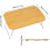 Camping Folding Table Portable Laptop Desk Foldable Computer Table Outdoor Use Travel Picnic 5
