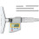 Digital Depth Micrometer IP65 0100mm With Interchangeable Rod, 0.001mm Resolution, Precision Measuring Layout Tools 3