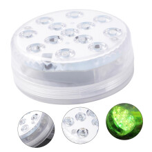 Submersible Led Light 13LEDs 16Color RGB IP68 Waterproof Underwater Pool and Aquarium Light
