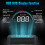 Universal OBD2 Car HUD Display Speedometer with Color LED, RPM, Temperature and Error Code Clearing 3