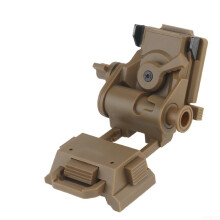 L4G24 Nightvision Device Mount Metal NVG Helmet Mount Khaki Adjustable
