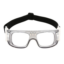 Sportbrille, Schutzbrille für Basketball, Fußball, Volleyball, Hockey, Racquetball, beschlagfrei, winddicht, bruchsicher, Polycarbonat-Gläser