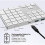 External Numpad Keyboard, 34-Key Design for Rapid Number Entry, Portable Bluetooth Numeric Keypad with USB-C Hub Function, Multi-interface Use, 6