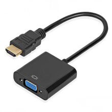 Adaptorul HDMI-VGA cu design compact, adaptabil, asigură o conexiune vizuală perfectă între dispozitivele digitale și afișajele analogice.