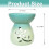 Κεραμικό κερί πολλαπλών χρήσεων Tealight, καυστήρας αιθέριου ελαίου με έντονο χρώμα 8