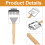 Adjustable Beekeeping Scraper Tool, Rustproof Honey Comb Tine For Precision Hive Maintenance 4