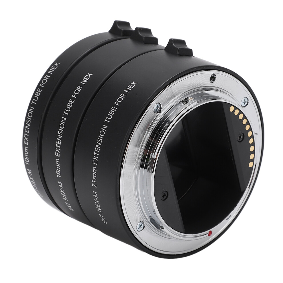 Auto Focus Macro Tube Adapter Ring 10Mm 16Mm 21Mm For Sony E Mount Cameras 8721376629573