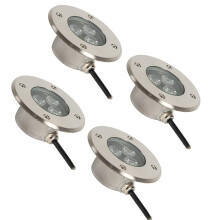 Underwater LED Pool Lights IP67 Waterproof Super Bright 330lm Outdoor Landscape Spotlight 3W