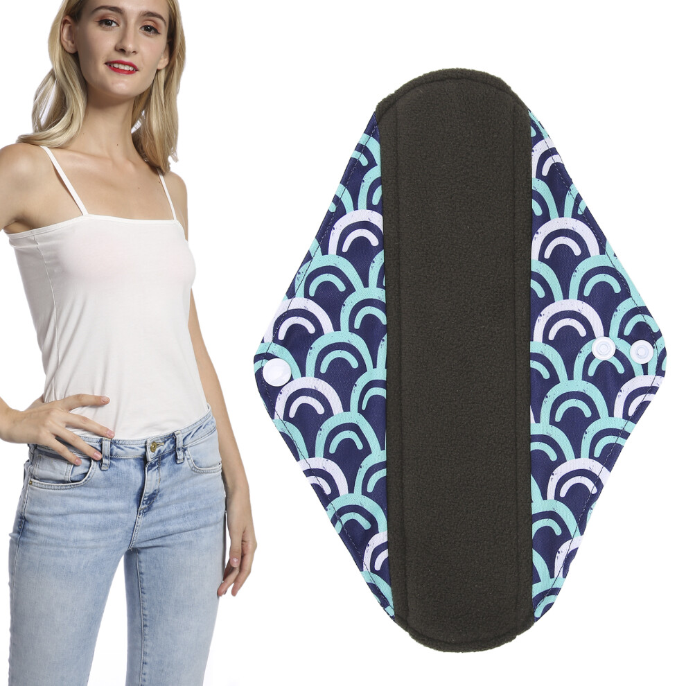 Reusable Menstrual Pads Night & Day, 18x25cm, Skin-Friendly Cloth