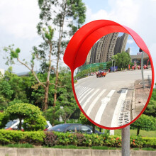 Convex Traffic Mirror 60CM with 130 Wide Angle View for Blind Spot Elimination and Outdoor Safety