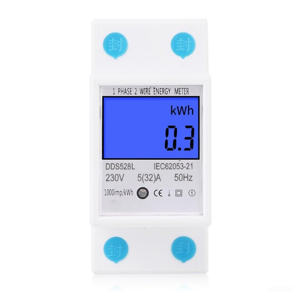 Dds528l Single Phase Meter For Home And Industrial Use 230V 50Hz Energy Monitoring And Consumption Tracking 9347817711219
