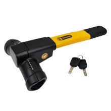 Heavy Duty TBar Steering Wheel Lock with 2 Keys for Car and Van Anti Theft Security
