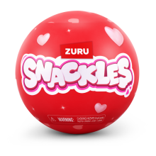 Snackles Valentines Edition 5 Inch Plush Toy Mini Stuffed Animal with Sweet Treat Accessory