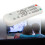 Remote Control for Sharp Projectors PGLX2000 PG-LW3500 ABS Material 13