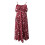 (XL, Red) Rochie de vară crăpătură înaltă 6