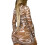 (L, Brown) Robe courte sexy pour l'automne. 5