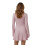 (L, Pink) Robe trapèze élégante pour l'automne 3