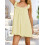 (M, Bright Yellow) Robe d'été courte sans manches. 4