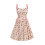 (M, Pink) Robe à bretelles pour l'été 1