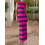 (S, Purple) Robe moulante rayée et sorties. 8