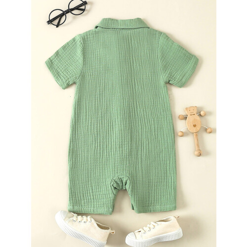 (12-18 Months, Green) Ολόσωμες Φόρμες για με Κουμπιά 2