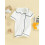 (18-24 Months, White) Βρεφικές πιτζάμες με τσέπες, κορμάκια 3