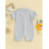 (6-12 Months, Gray) Βρεφικές πιτζάμες με τσέπες, κορμάκια 4
