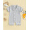 (6-12 Months, Gray) Βρεφικές πιτζάμες με τσέπες, κορμάκια 2