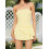 (M, Yellow) Robe bustier mini les soirées. 4