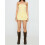 (L, Yellow) Robe bustier mini les soirées. 6