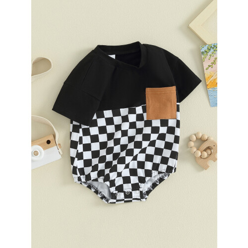 (0-3 Months, Black) Ολόσωμες Φόρμες Μωρών για Νεογέννητα 2