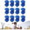 Trampoline Rod Caps Set 12 Pack Protective End Covers Universal Safety Fit Replacement 2