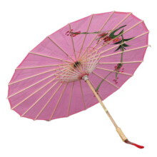 Oiled Paper Umbrella, Japanese Parasol Oriental Bamboo Canopy Handmade From Natural Materials, Traditional Dance Prop Photography Prop For Cultural
