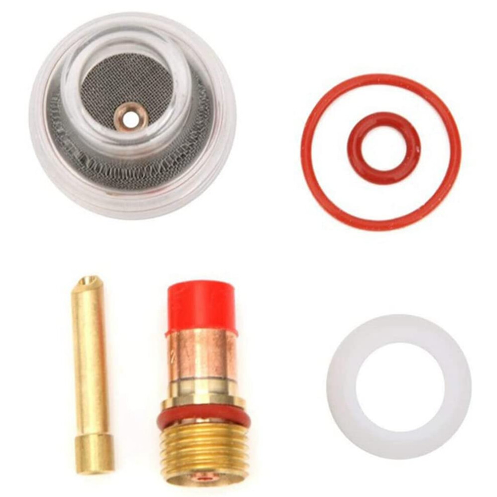 Tig Torch Glass Cup Welding Torch Accessories Kit With Strong Stability And Resistance For Tig Gas Lens Models 9187378499306